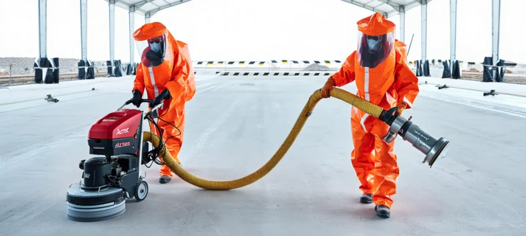 Silica Dust Cleaning