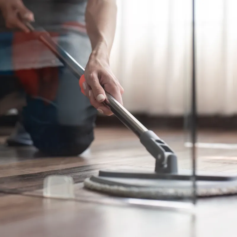Window cleaning process section image