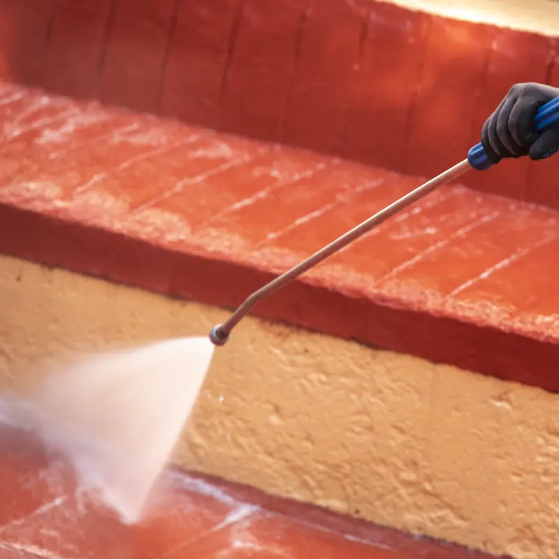 Pressure cleaning process section image