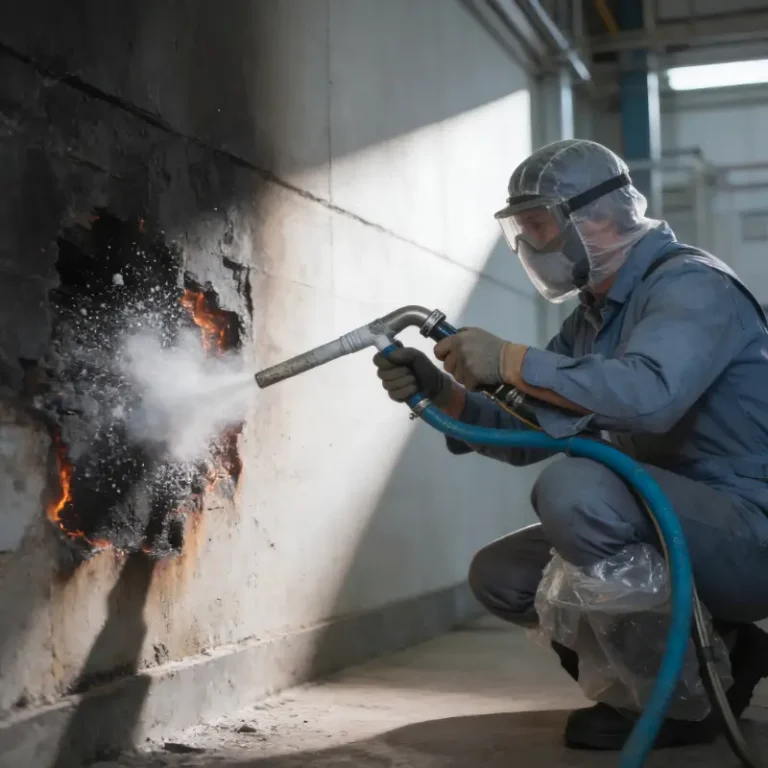 Dry ice blasting